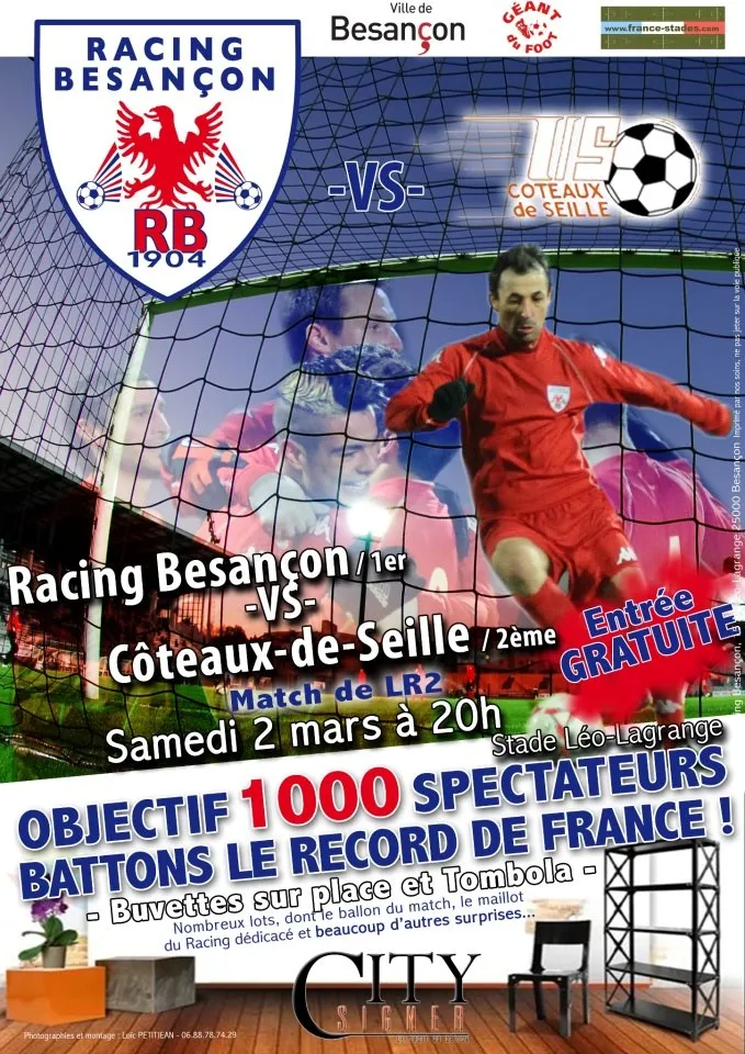 Besançon vise un record