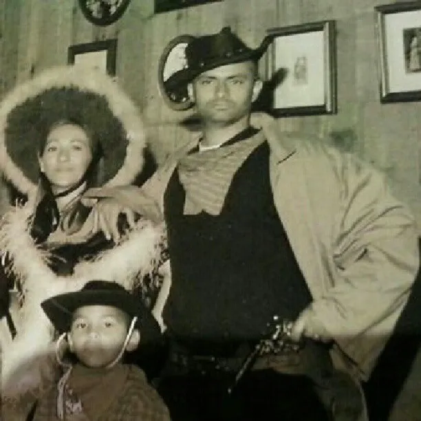 Photo: Mourinho le cowboy