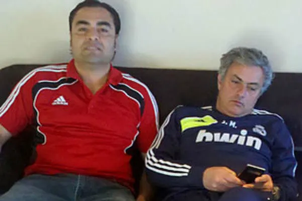 Photo : Mourinho et l&rsquo;éboueur ricain
