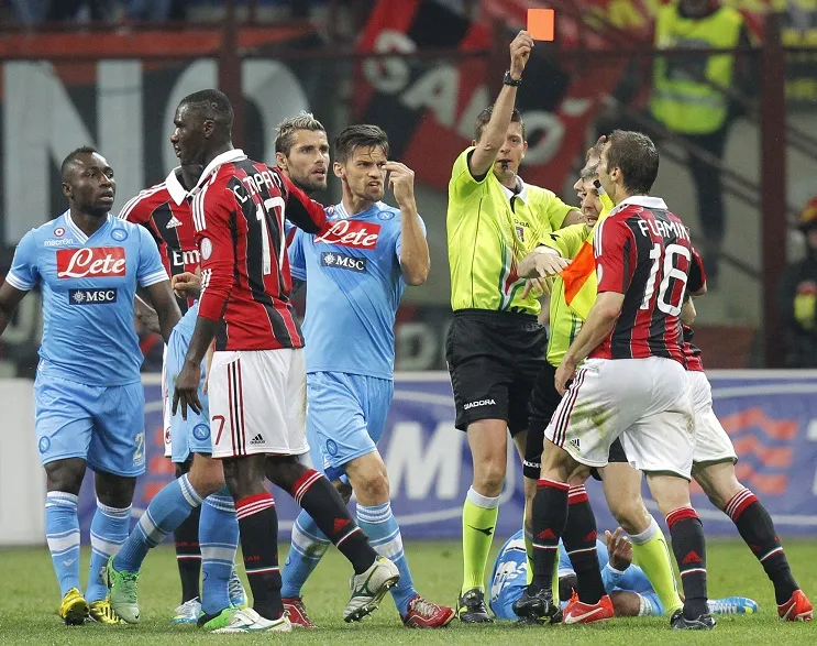 Milan-Naples, une bagarre mais pas de vainqueur