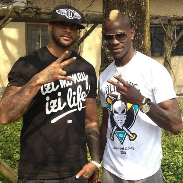 Photo : Booba et son pote Balotelli