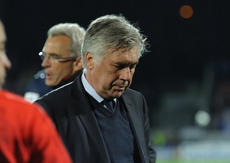 Ancelotti «<span style="font-size:50%">&nbsp;</span>en colère<span style="font-size:50%">&nbsp;</span>»  contre ses joueurs