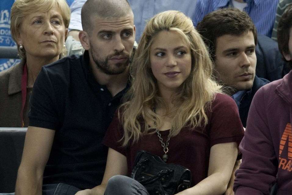 Photo: Piqué et Shakira au basket