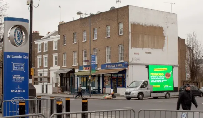 Photo : La pub qui emmerde Chelsea