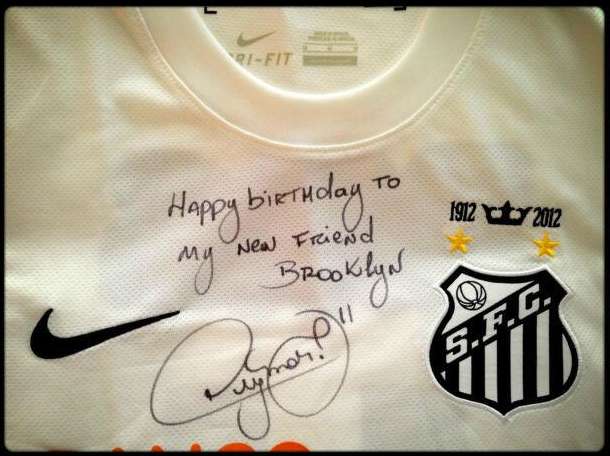 Photo: le cadeau de Neymar à Brooklyn Beckham