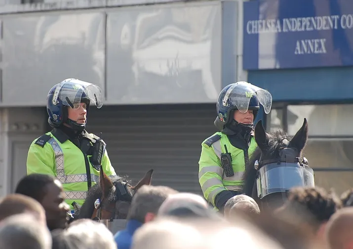 On était à Chelsea – Manchester