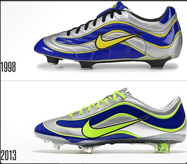 Photo: Nike rend hommage à Ronaldo