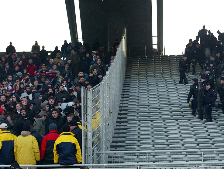 Bagarre entre Lyonnais et Marseillais