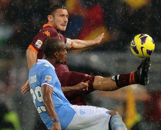 L&rsquo;AS Rome, la Lazio et le Pape