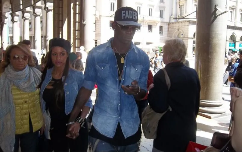 Photo : Balotelli et son ex à Milan
