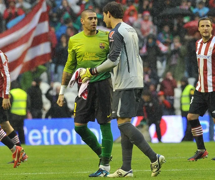 Víctor Valdés a les épaules trop larges