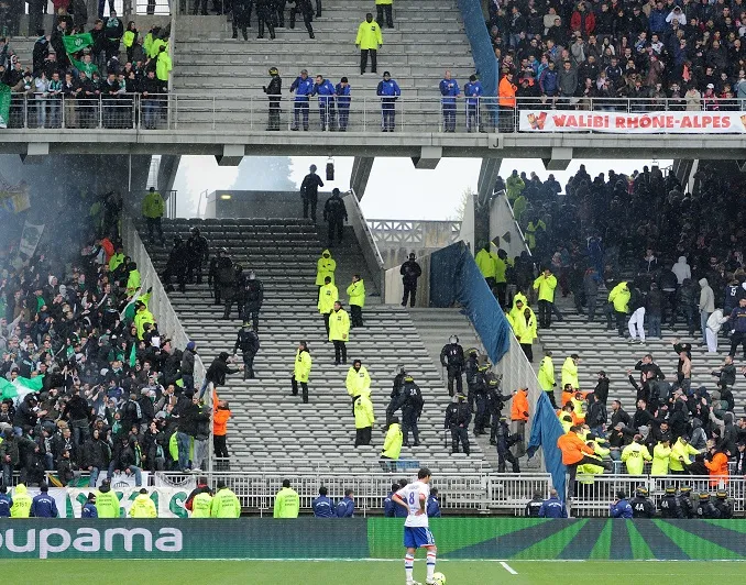 Un derby agité entre supporters