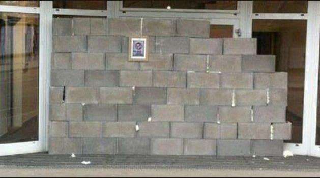 Photo : Le mur de la discorde