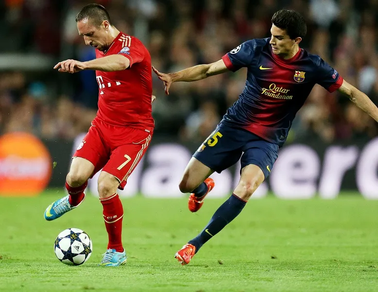 Le Bayern cuit le Barça «<span style="font-size:50%">&nbsp;</span>aller-retour<span style="font-size:50%">&nbsp;</span>»