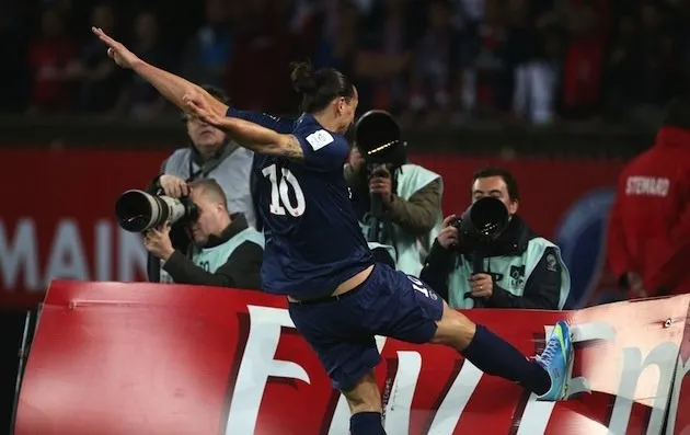 Photo: Quand Zlatan s&rsquo;énerve