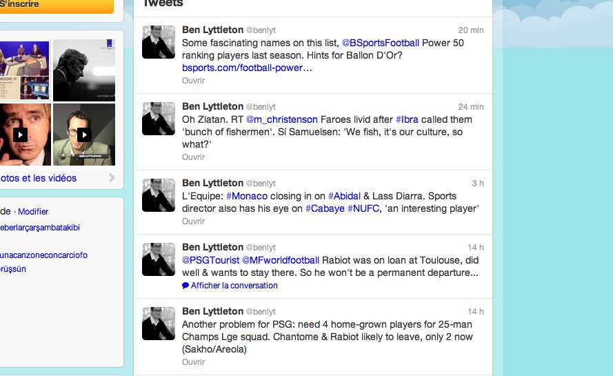 Photo : Zlatan et les « pêcheurs »