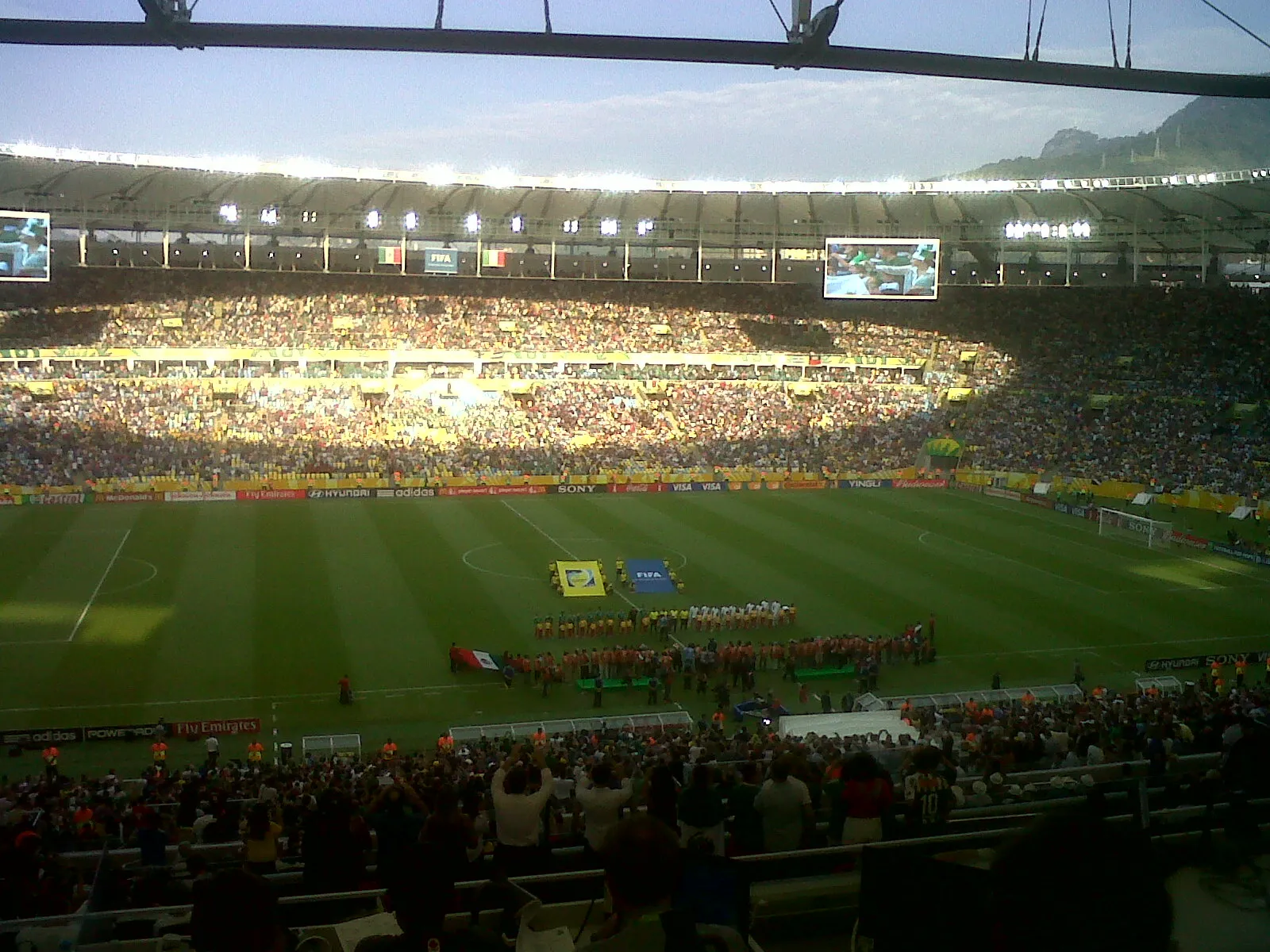 On était au nouveau Maracanã