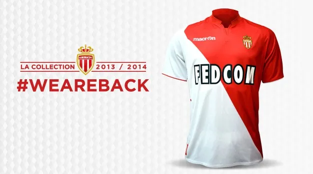 Photo : Le nouveau maillot de Monaco