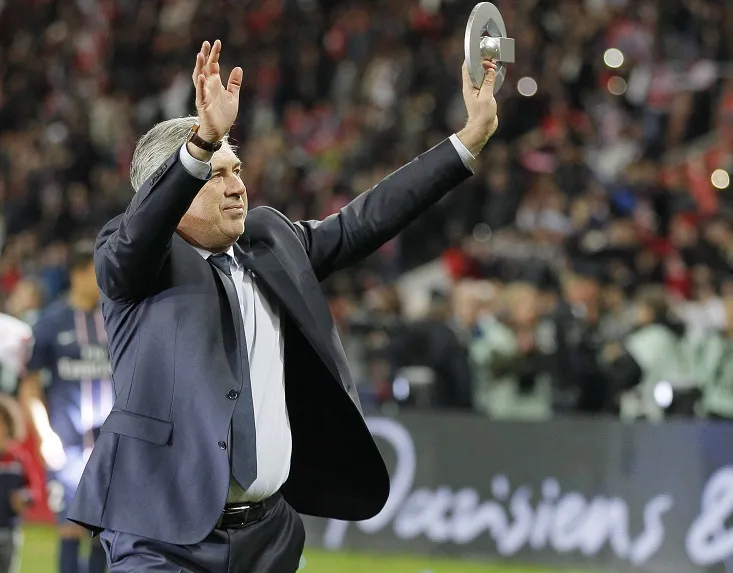 Blanc à Paris, Ancelotti à Madrid