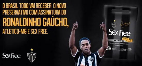 Photo : le préservatif Ronaldinho
