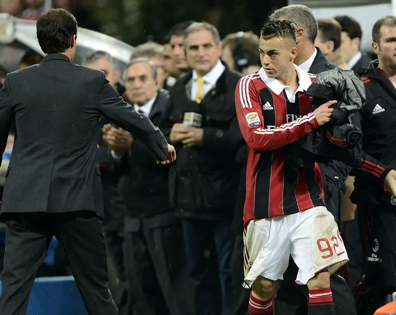 Un entretien Galliani-El Shaarawy