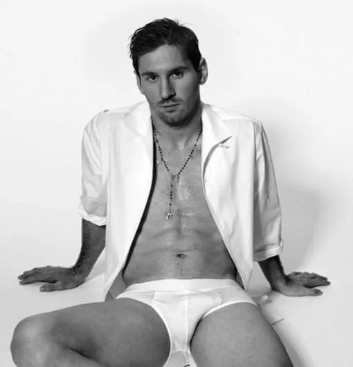 Photo : Messi en slip pour D&G
