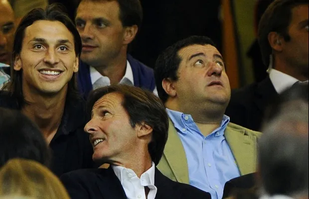 Raiola : «<span style="font-size:50%">&nbsp;</span>Zlatan reste au PSG<span style="font-size:50%">&nbsp;</span>»