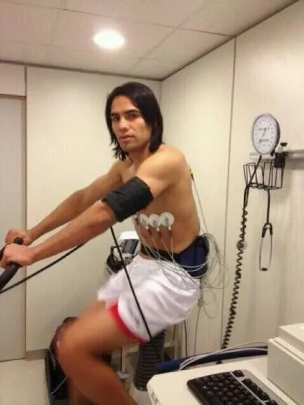Photo : Falcao à Monaco