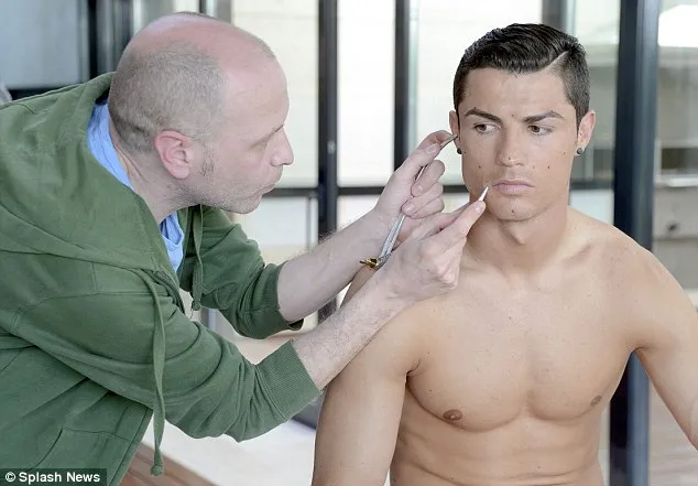 Photo : CR7 au Grévin espagnol