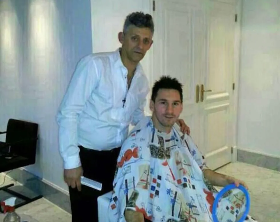 Photo : le nouveau look de Messi