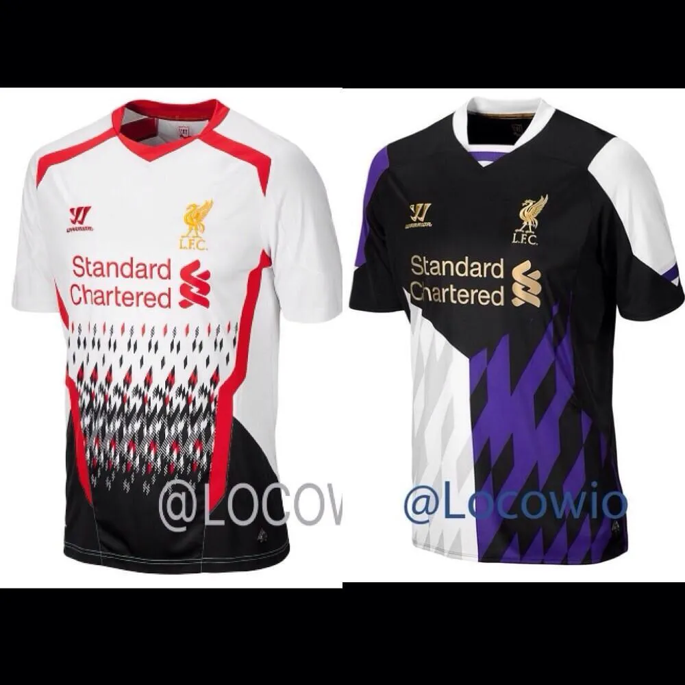 Photo : les nouveaux maillots de Liverpool