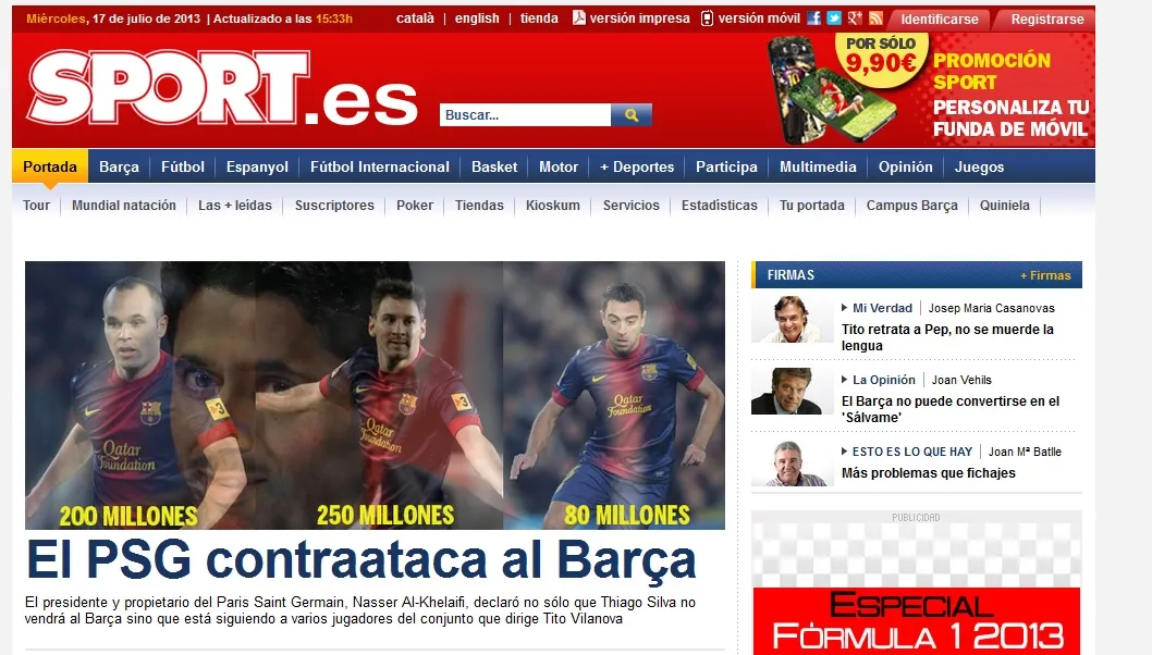 Photo : Sport chambre Al-Khelaïfi