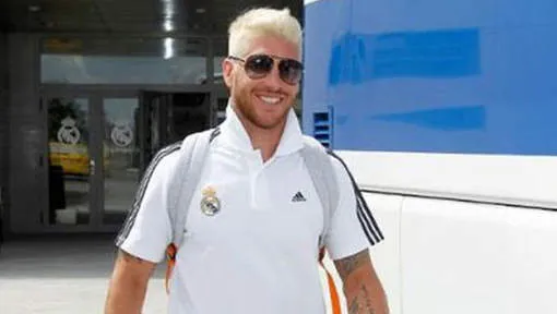 Photo : Ramos, blonde platine