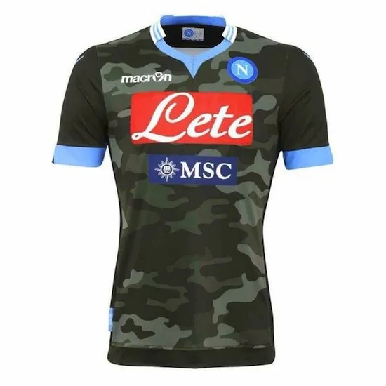 Photo : l&rsquo;horrible 3ème maillot de Naples