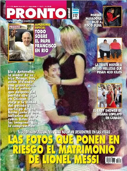 Photo : Messi et sa call-girl