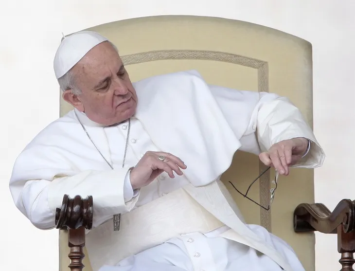 Italie-Argentine devant le pape