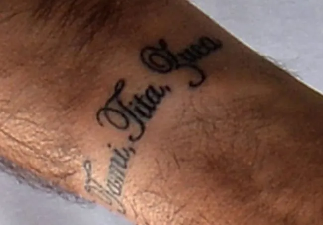 Photo : Le tatouage de Mourinho