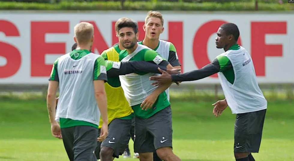 Photo : Le foot, «<span style="font-size:50%">&nbsp;</span>un sport d&rsquo;hommes<span style="font-size:50%">&nbsp;</span>»