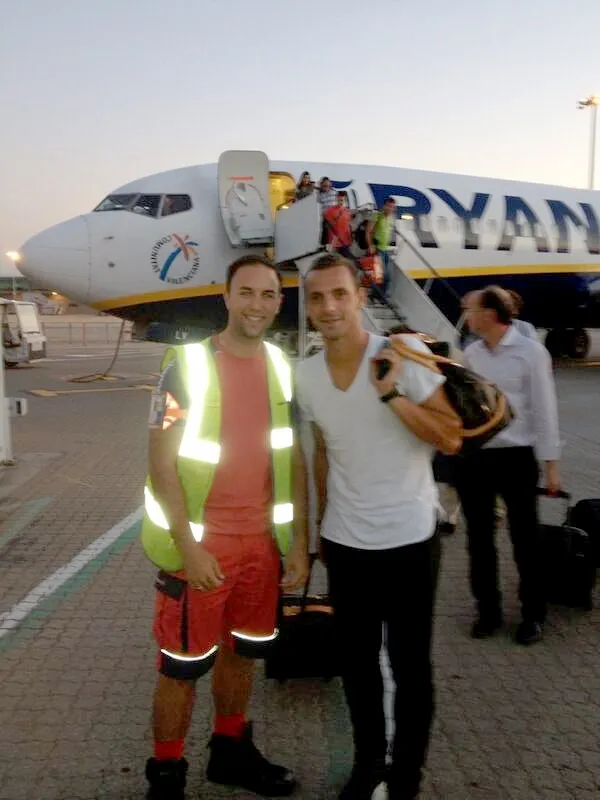 Photo : Soldado vole sur Ryanair
