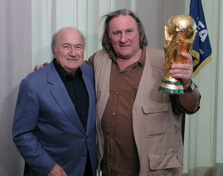 Depardieu à Paris pour Jules Rimet