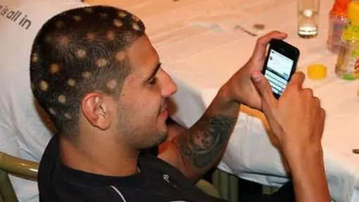 Photo : La coupe de Mitrovic