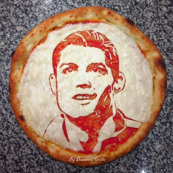 Photo : La pizza Cristiano Ronaldo