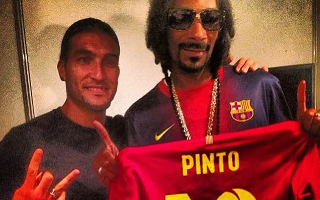 Photo : Pinto et Snoop Dogg