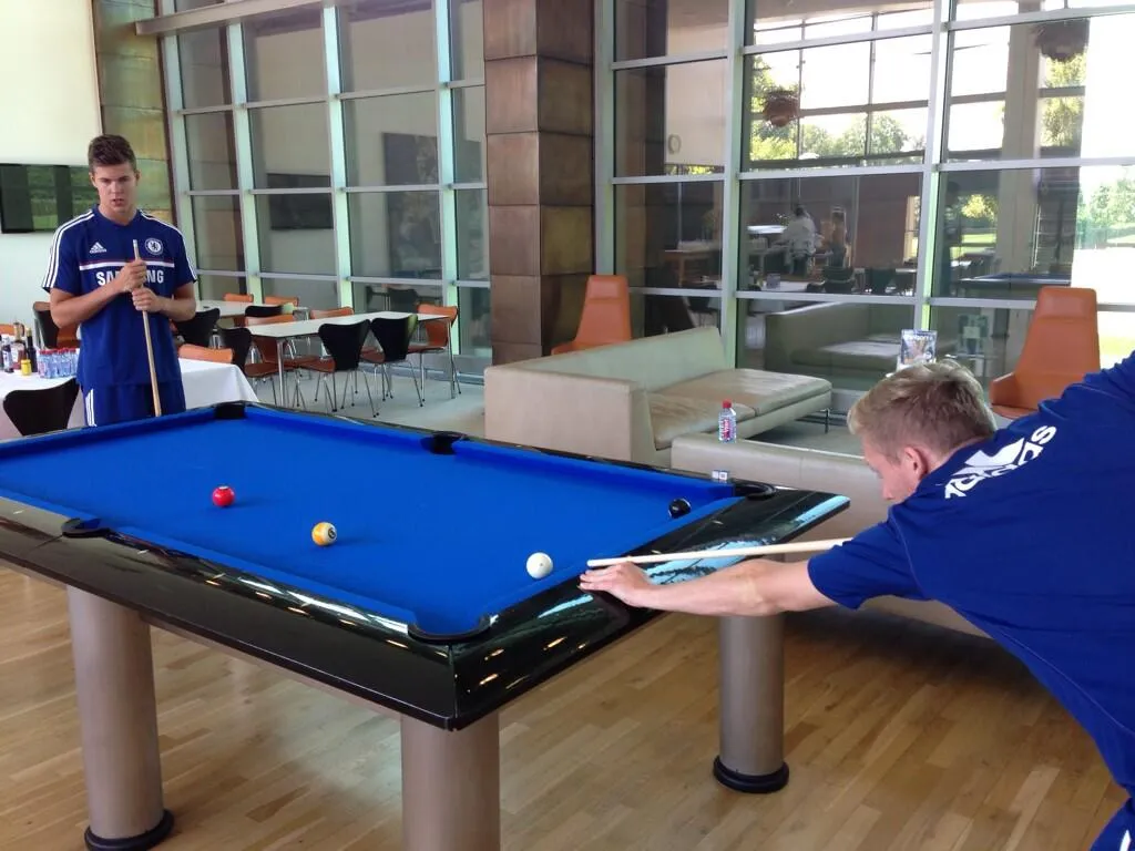 Photo : ça bosse dur à Chelsea