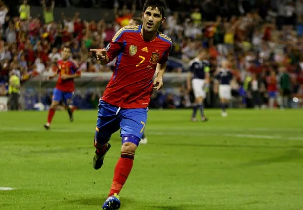 David Villa à l&rsquo;Atlético Madrid