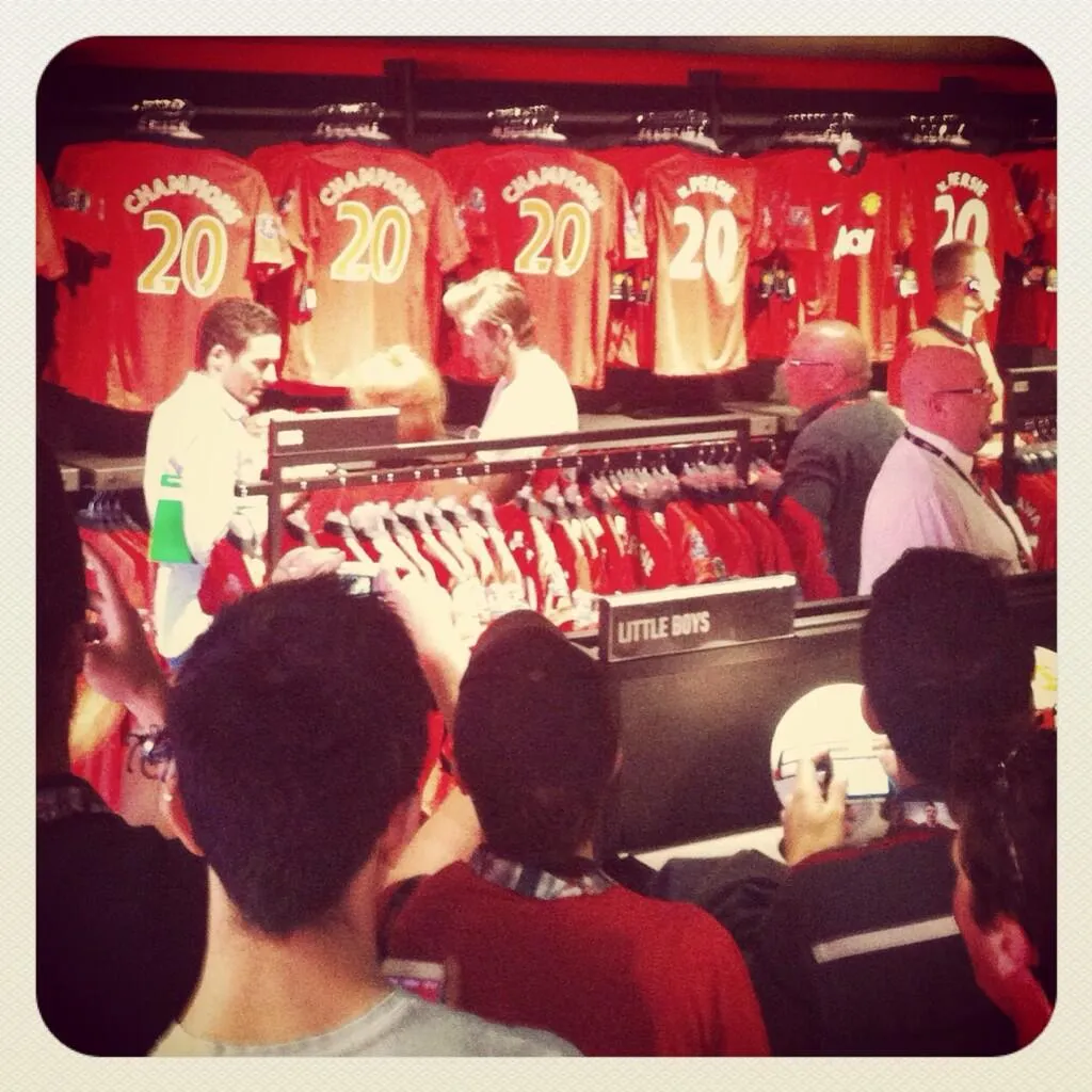 Photo : Beckham comme les supporters