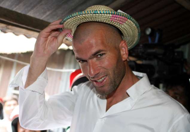 Zidane, les chaussettes, les pâtes et le pyjama