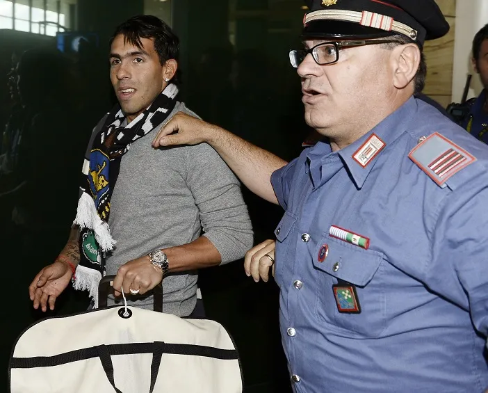 Tévez échappe aux TIG