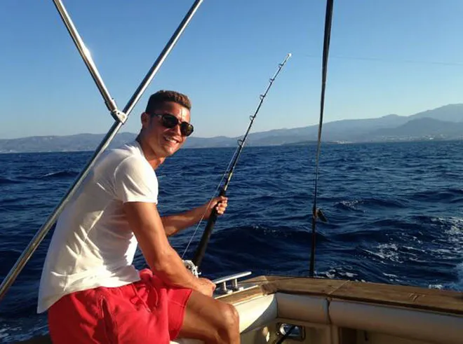 Photo : Ronaldo le pêcheur