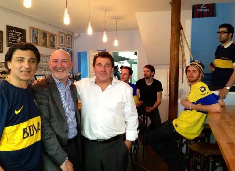 «<span style="font-size:50%">&nbsp;</span>Tu te promènes en Chine, tu vois des maillots de Boca<span style="font-size:50%">&nbsp;</span>»